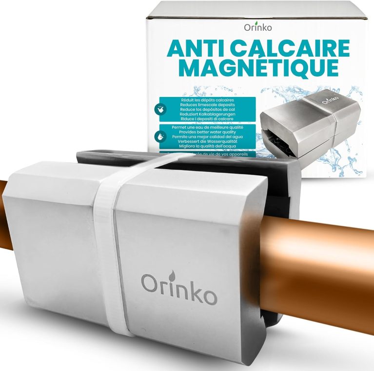 ORINKO Aimant Anticalcaire Magnétique Puissant pour Canalisation et Robinet