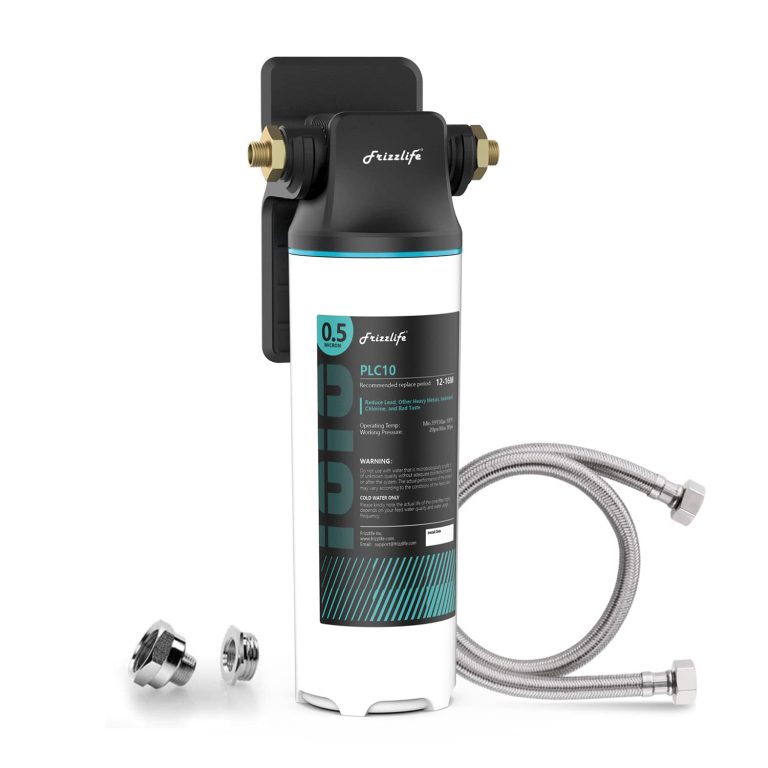 Frizzlife Système de filtre à eau sous évier SW10, certifié NSF/ANSI 53 et 42