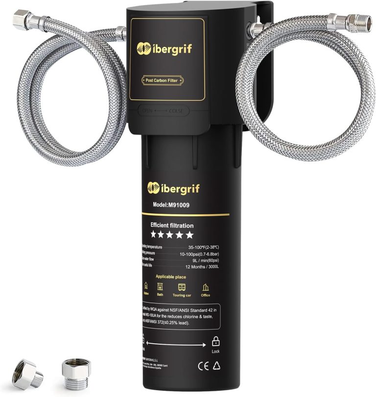 Ibergrif 10UA Système de Filtre à Eau sous l'évier, Certifié NSF/ANSI 42